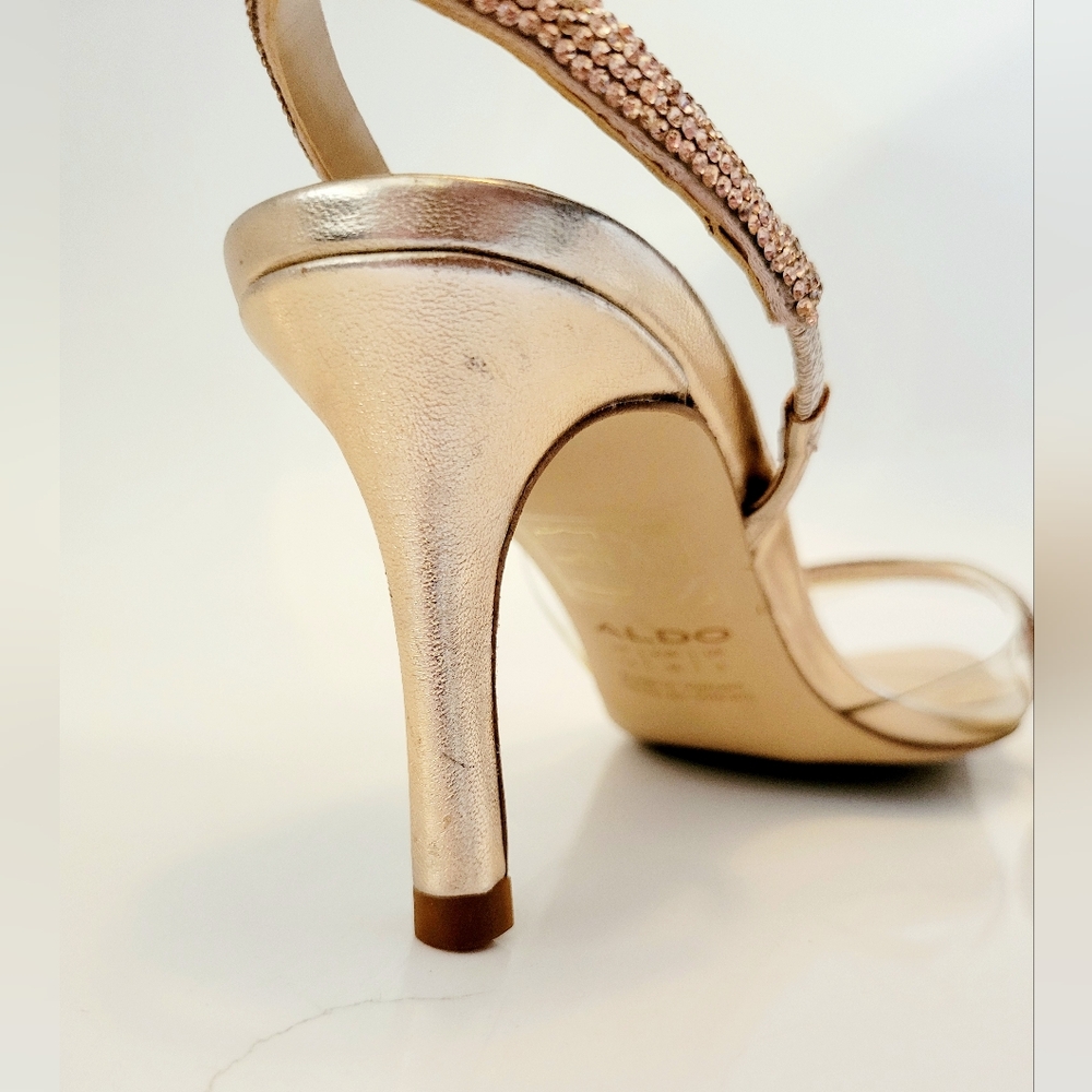 ALDO Twist Strap Sling Back Shoe Sz. 7.5 - Picture 10 of 14